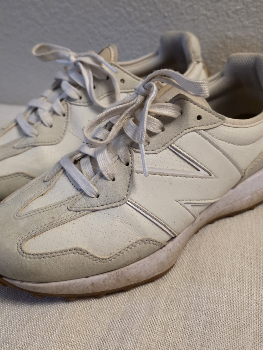 New Balance GOLF shoes White Leather Casual Sneakers